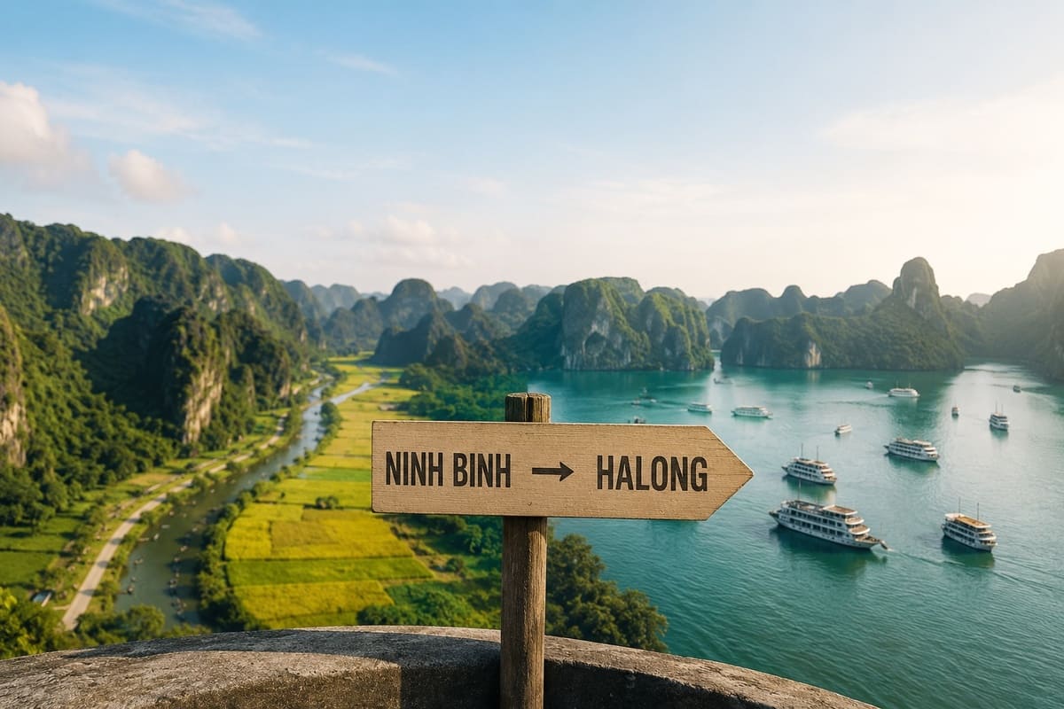 How to get from Ninh Binh to Halong Bay (and back): transport options, routes, and practical tips