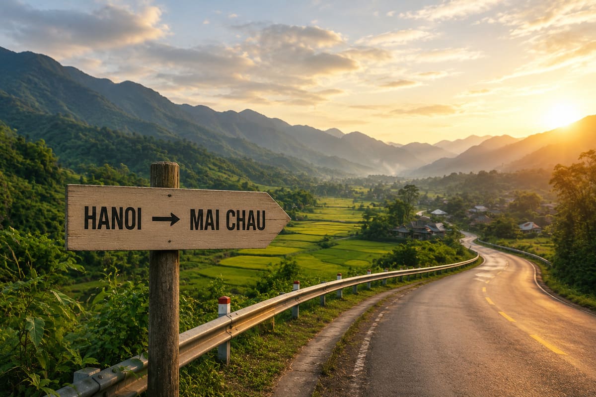 Hanoi to Mai Chau: the exact transport breakdown and the 5-kilometer arrival gap that traps travelers