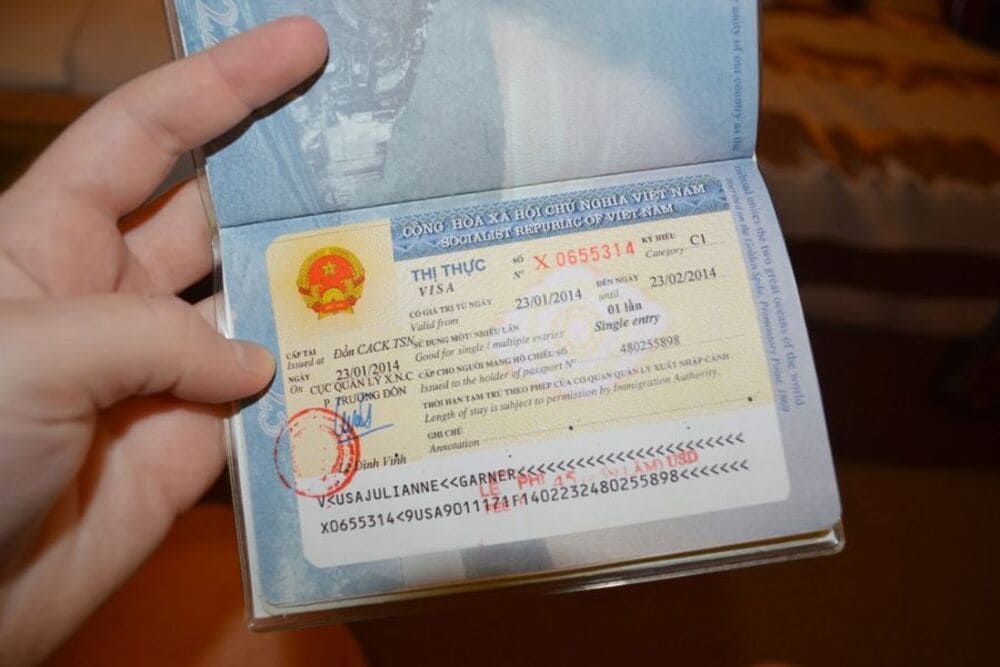 Vietnam Visa On Arrival process explained for international travelers arriving by air.