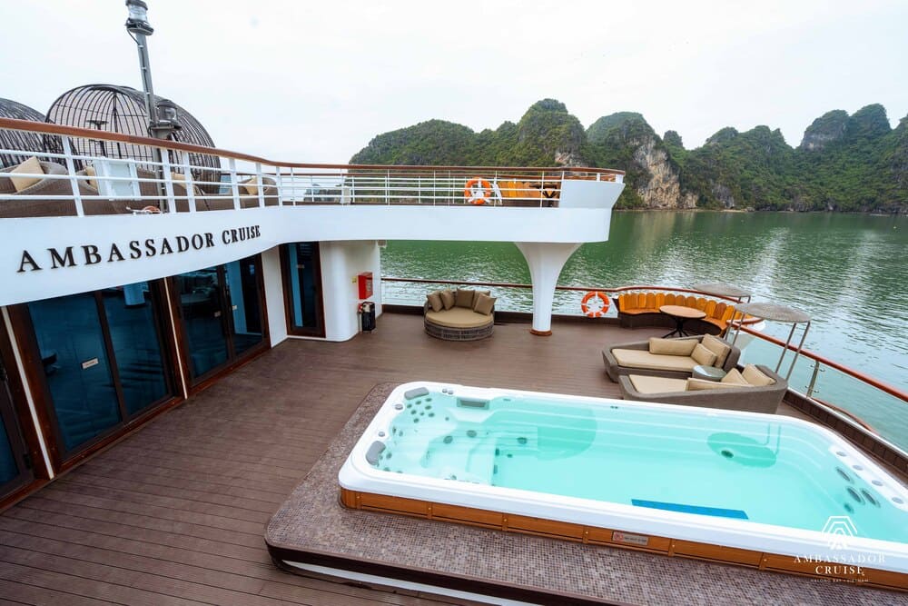 5-Star Ambassador Luxury Day Cruise: Seafood BBQ Buffet & Live Music